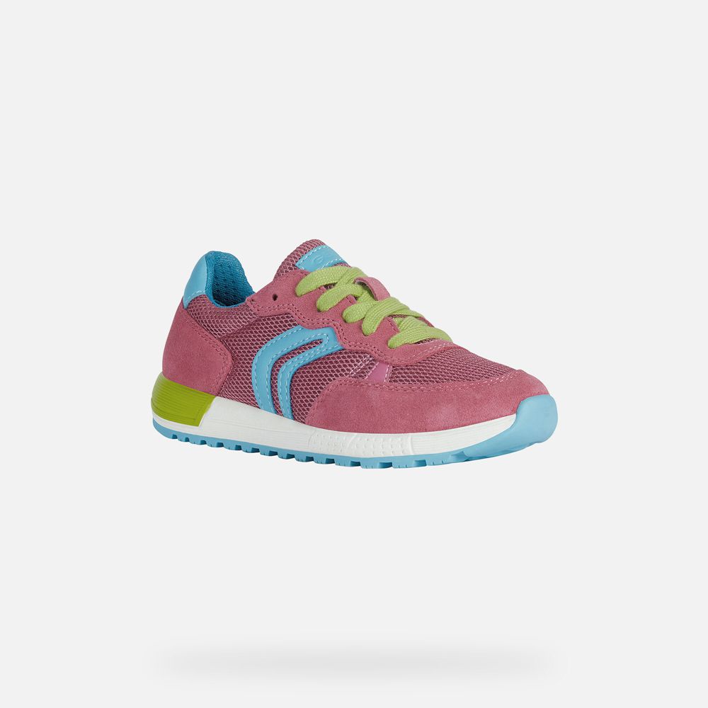 Tenis Geox Menina Rosa - Alben - ALXGF1638